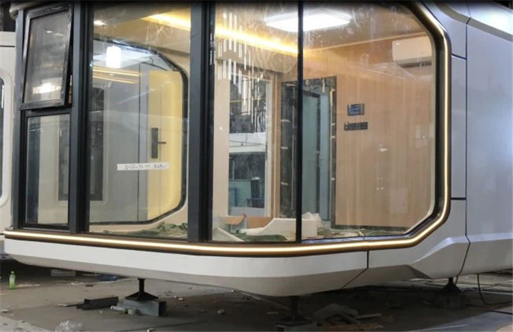 prefabricated outdoor space mobile capsule houses 5