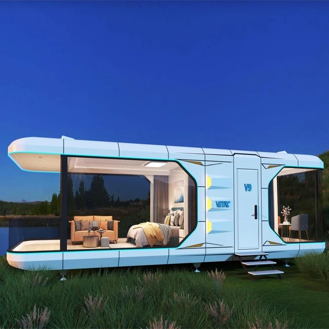 Furnished Capsule Tiny House 50 m2 For Living 5
